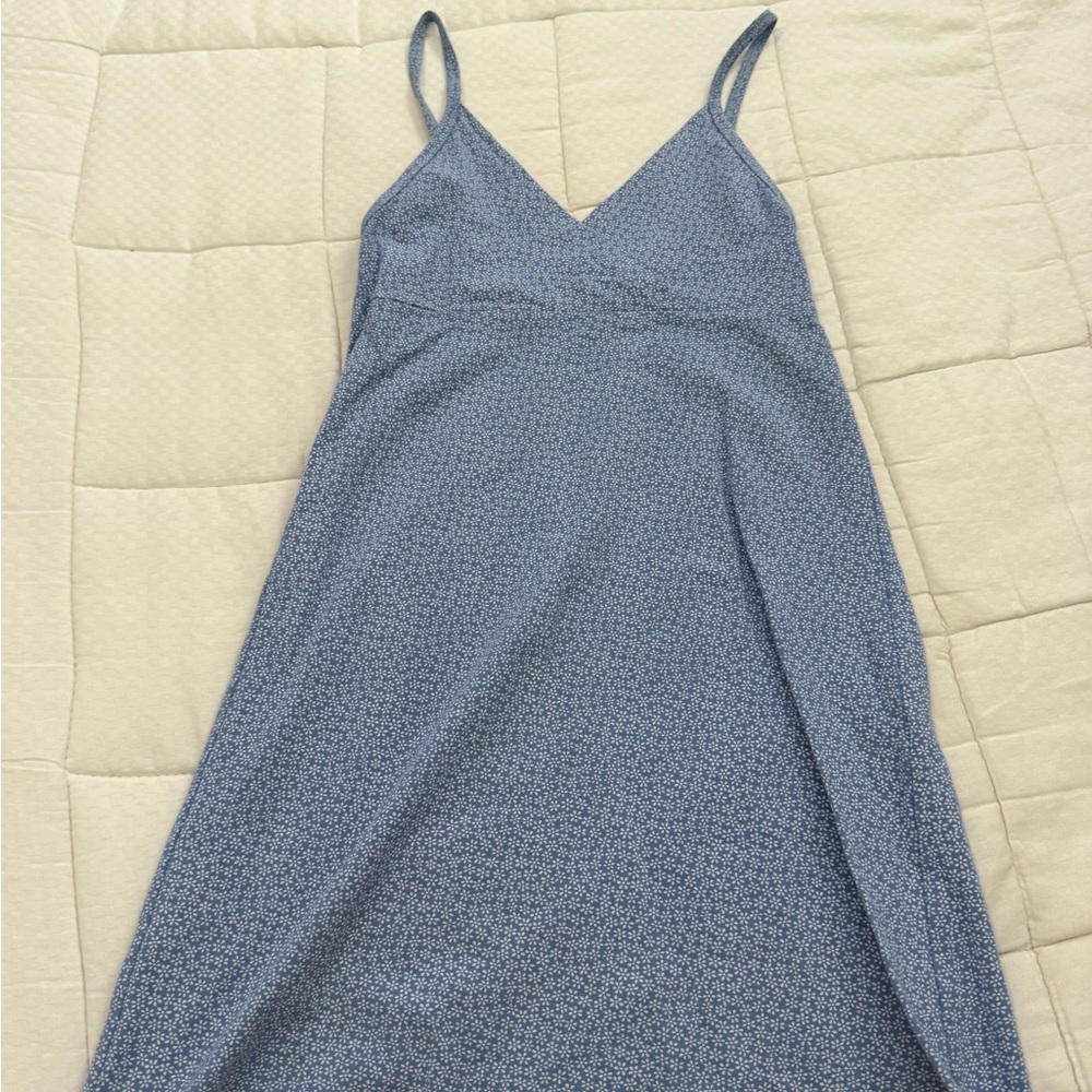 Brandy Melville Blue Mini Skirt